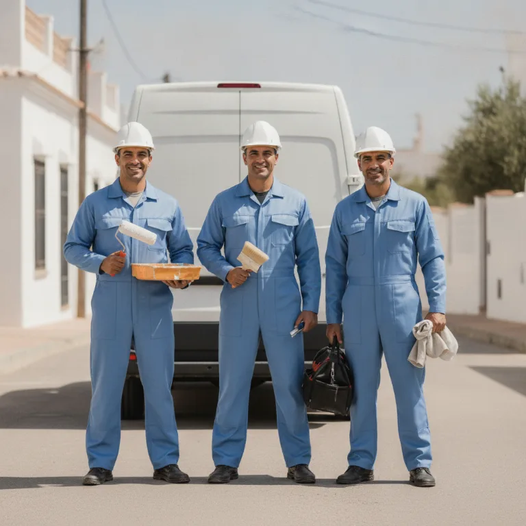 Pintor equipo en Irun